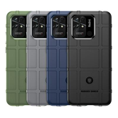 For Xiaomi Redmi 10C Rugged Shield Detachable Shockproof Frosted All-Inclusive Flexible TPU Cover Case