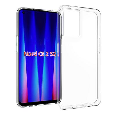 For OnePlus Nord CE 2 5G Transparent TPU Shockproof Scratch Resistant Back Cover Phone Case