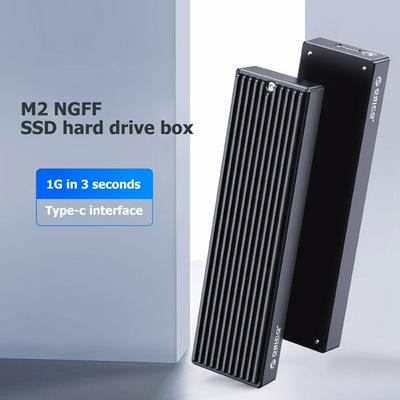 ORICO M2PF-C3 Type-C M.2 NGFF SSD Mobile Enclosure Aluminum Alloy USB3.1 5Gbps External Solid State Drive Box Case