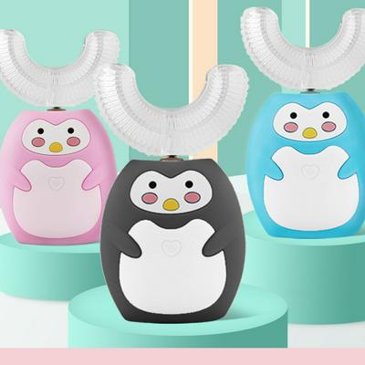 Children's Music U-shaped Electric Toothbrush Cartoon Sonic Power Toothbrushs for 2-12 Kids