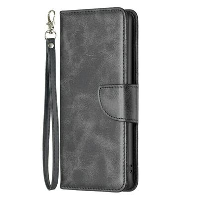 For OnePlus Nord CE 2 Lite 5G/OPPO Realme 9 Pro Solid Color Sheep Pattern Scratch Resistant Wallet Leather Case