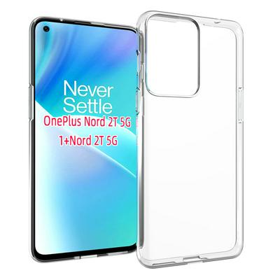 For OnePlus Nord 2T 5G Transparent TPU Shockproof Scratch Resistant Back Cover Phone Case