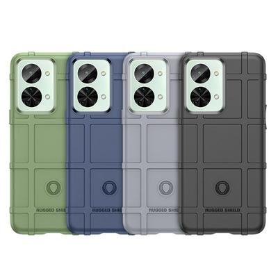 For OnePlus Nord 2T 5G Rugged Shield Detachable Shockproof Frosted All-Inclusive Flexible TPU Cover Case