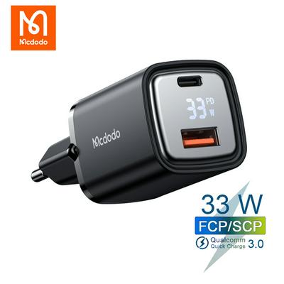 Mcdodo 33W EU UK US Plug Fast Charging 2 Ports Portable Charger For iPhone 13 12 Pro Max Huawei Xiaomi Type C PD Quick Charger