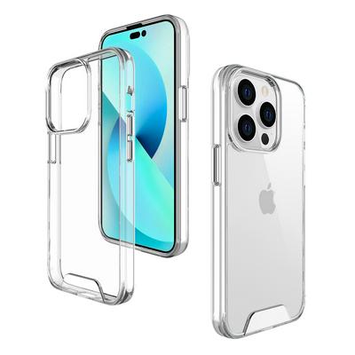For iPhone 14 Pro Anti-fall Space Shell Transparent PC+TPU Back Cover Phone Case