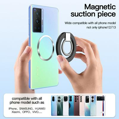 For Apple Magnetic Bracket Magsafe Phone Ring Holder Lazy Desktop Stand