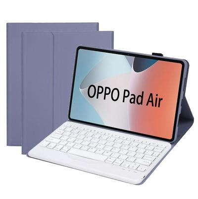 OP12-B Suitable for oppo pad air 10.4 "TPU shell sheep fine grain separable Bluetooth keyboard leather case