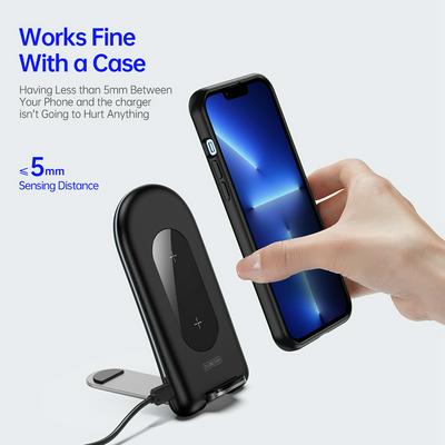 DUZZONA W2 Desktop Stand Wireless Charger 15W Smart Folding Fast Charge