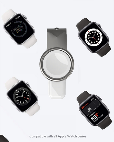 Dual Interface USB Type-C Watch Wireless Charger for Apple Watch Series