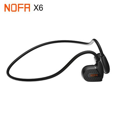 NOFA X6 Wireless Bluetooth 5.0 Headphones Painless Hanging Earphone Touch Control Ear Hook IP67 Waterproof Headset w/ Microphone