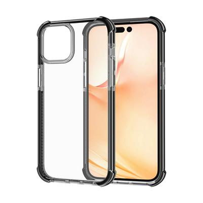 For iPhone 14 Max Acrylic Four Corners Anti-fall PC Back Cover Phone Case