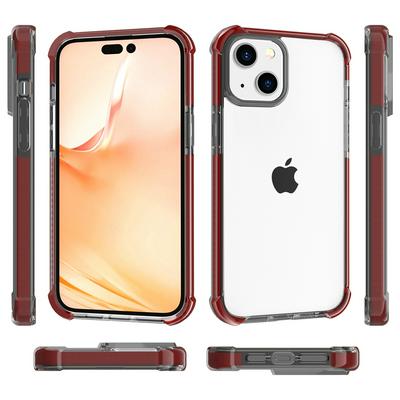 For iPhone 14 Acrylic Four Corners Anti-fall PC Back Cover Phone Case