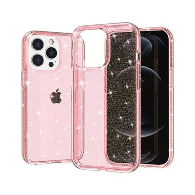 For iPhone 15 Pro Max Terminator Glitter Powder Shockproof Anti-Scratch PC Back Cover Case