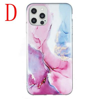 For iPhone 12 Pro Max(6.7) Colored Painting Drop Protection Anti-Scratch Soft TPU Phone Case