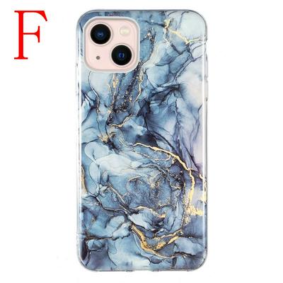 For iPhone 13 Colored Painting Drop Protection Anti-Scratch Soft TPU Phone Case