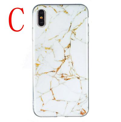 For iPhone XS Max 6.5 Colored Painting Drop Protection Anti-Scratch Soft TPU Phone Case