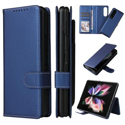 For Samsung Galaxy Z Fold4 5G Split Two in One Card Holder PU Leather Phone Case