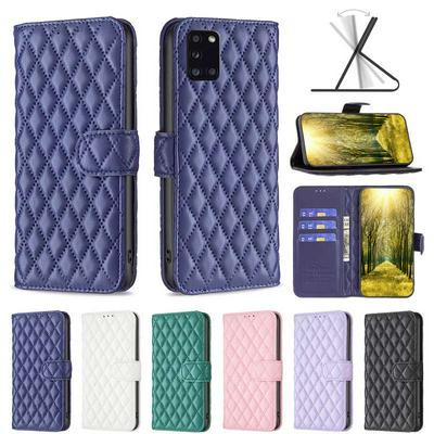 For Samsung Galaxy A31 BF14 Small Fragrant Wind Clamshell Type PU Leather Phone Case