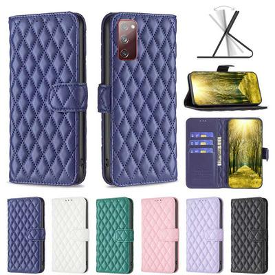 For Samsung Galaxy S20 FE/S20 Lite BF14 Small Fragrant Wind Clamshell Type PU Leather Phone Case