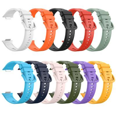Silicone Band For Huawei Watch FIT 2 Strap Smartwatch Accessories Replacement Wristband Correa Bracelet Huawei Watch fit2 strap