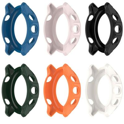 Wristbands Magnetic Wristband for Hair Compatible With Garmin Forerunner255 Smart Watch Cover Half Pack Tpu Skeleton Case