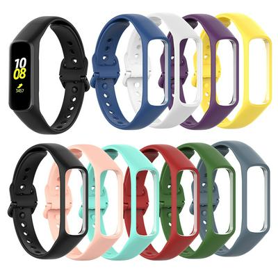 Silicone Adjustable Strap for Samsung Galaxy Fit-e Fit E R375 Smart Bracelet Band Strap Bracelet Sports Replacement Watch Band
