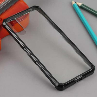 For Sony Xperia10 Ⅲ Simple Scratch Resistant PC+TPU Back Cover Phone Case