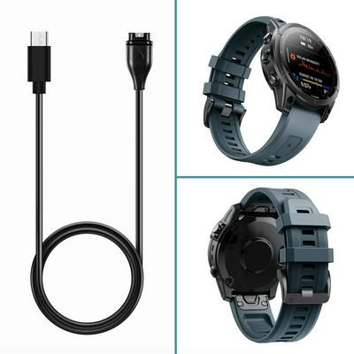 Watches Charging Cable for Garmin Descent G1/Fenix7/TACTIX7 Data Transmission Watch Type-C Charger Cord for Travelers
