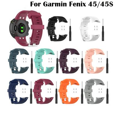 For Garmin Forerunner 45 Silicone Wrist Strap Sport Smart Watch Band For Forerunner 45 45S Belt Replacement Bracelet Accessories