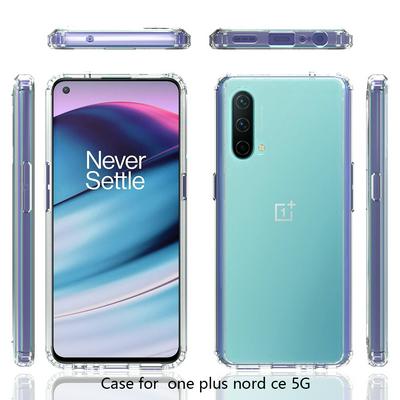 For OnePlus Nord CE 5G Scratch Resistant TPU+Acrylic Back Cover Phone Case