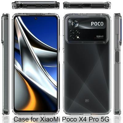 For Xiaomi Poco X4 Pro 5G Scratch Resistant TPU+Acrylic Back Cover Phone Case