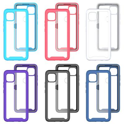 For Motorola One 5G Ace Starry Sky Shock-proof Drop-proof TPU+PC Back Cover Phone Case