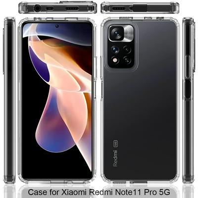 For Xiaomi Redmi Note 11 Pro 5G International Version Scratch Resistant TPU+Acrylic Back Cover Phone Case