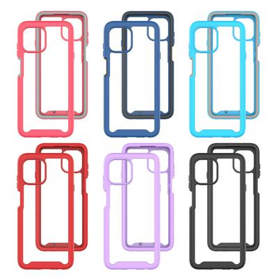 For Motorola Edge 20 Lite Starry Sky Shock-proof Drop-proof TPU+PC Back Cover Phone Case
