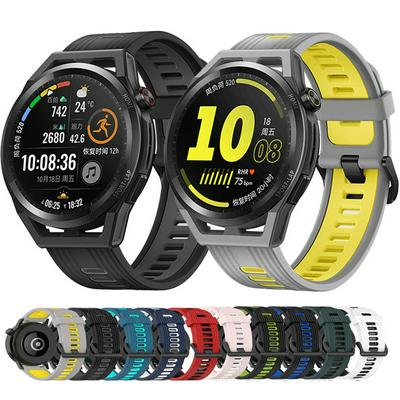 Silicone Watch Band For HUAWEI WATCH GT 3 46mm 42mm/GT 2/GT2/Pro/Runner Quickfit bracelet Samsung Galaxy Watch 4/Classic/Active strap