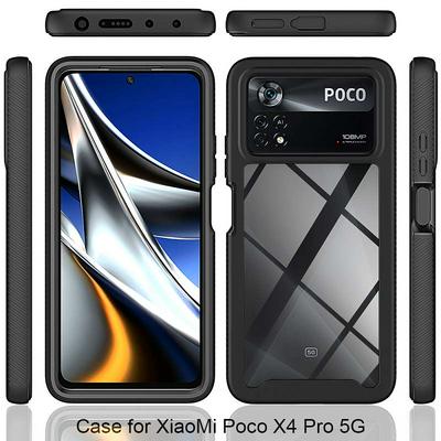 For Xiaomi Poco X4 Pro 5G Starry Sky Shock-proof Drop-proof TPU+PC Back Cover Phone Case