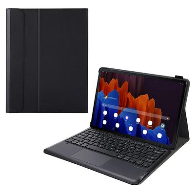 Applicable tablet: for Samsung tab S8 plus X800 x805 & S7 Fe t730 t736 & S7 plus t970 / t975 split with touch Bluetooth keyboard leather case