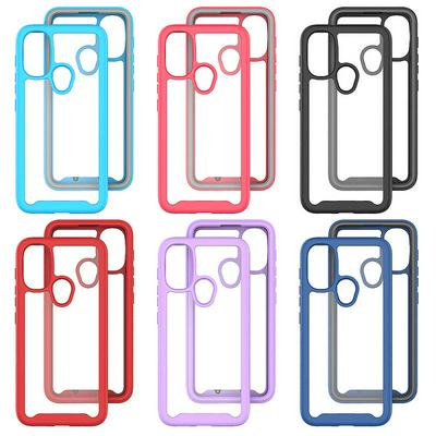 For Motorola Moto E20 Starry Sky Shock-proof Drop-proof TPU+PC Back Cover Phone Case