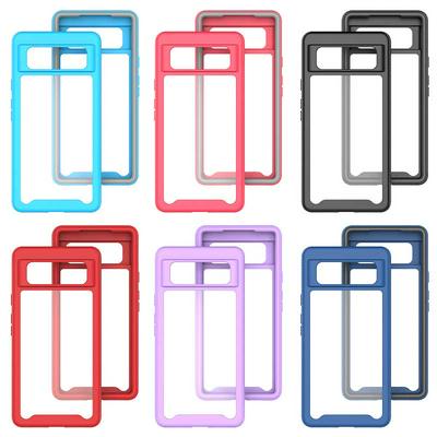 For Google Pixel 6 Starry Sky Shock-proof Drop-proof TPU+PC Back Cover Phone Case