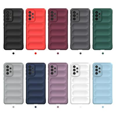 For Samsung Galaxy A73 5G Phantom Shield Drop Resistant TPU Back Cover Phone Case