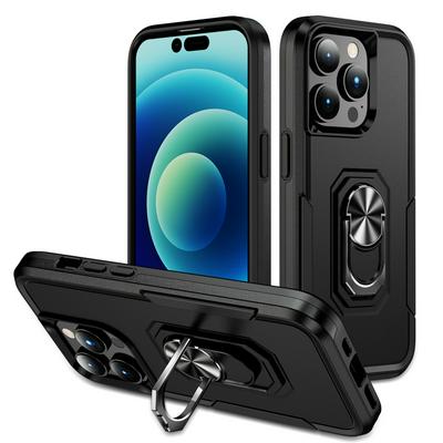 For iPhone 14 Pro Max Trailblazer Ring Bracket Military Grade Drop-proof Hard PC Back Cover Phone Case