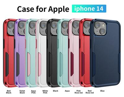 For iPhone 14 Trailblazer Ring Bracket Military Grade Drop-proof Hard PC Back Cover Phone Case