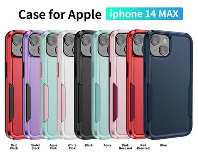 For iPhone 14 Max Trailblazer Ring Bracket Military Grade Drop-proof Hard PC Back Cover Phone Case