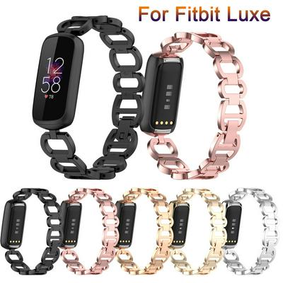 Luxury Metal Bracelet Band For Fitbit Luxe Strap Replacement Watchband For Fitbit luxe Special Edition Strap Stainless Steel