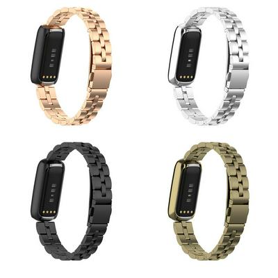 Watch Bands For Fitbit Luxe sport watch Band Stainless Steel Metal Wrist Strap Women Jewelry Bracelet For Fitbit Luxe Correa