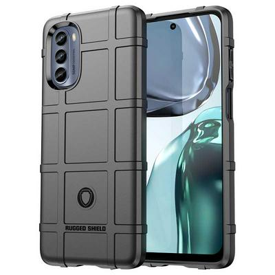 For Motorola Moto G62 5G Rugged Shield Detachable Shockproof Frosted All-Inclusive Flexible TPU Cover Case