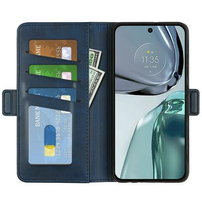 Motorola Moto G32 4G Pattern Single Folded Edge Folio Flip Leather Wallet Phone Case