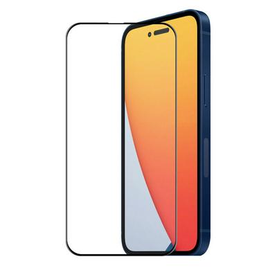 0.26mm 9H Hardness 6D Cold carving Curved Surface Full Screen Coverage Tempered Glass Screen Protector Film for Apple iPhone 14 Pro 6.1 inch