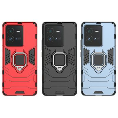 For Vivo iQOO 10 Pro 5G Case Armor Magnetic Suction Stand Full Back Cover For Vivo iQOO 10 Pro Case Cover For Vivo iQOO 10 Pro