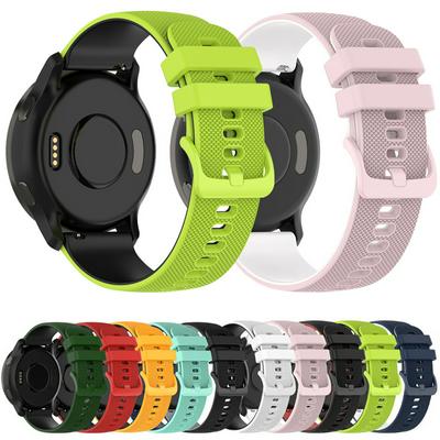 22mm Original Watch Band for Garmin Active Venu 2 vivoactive4 Forerunner255 Forerunner745 Silicone Strap Watchband Accessories